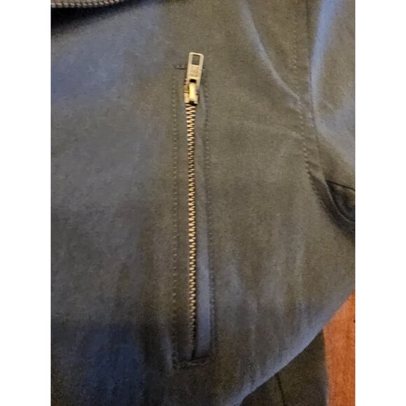 Eden Society Charcoal Utility Jacket With Hood & Button/Zipper Closure - Picture 14 of 15